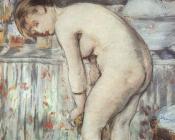 Woman in a Tub - 爱德华·马奈